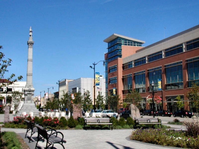Monument Square, Racine.